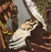 Paul Cezanne Une moderne Olympia Spain oil painting artist